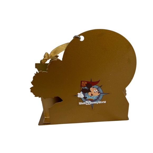 Walt Disney World Mickey and Minnie Mouse Metal Diorama Ornament - Picture 3 of 6